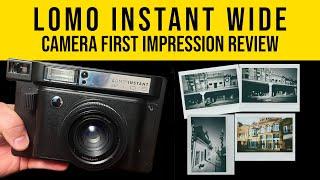 LOMO Instant Wide Camera First Impression Review