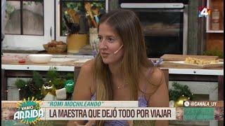 Vamo Arriba - Romi Graña, la mochilera que viaja por el mundo