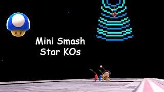 Mini-sized star KO screams [up to Min Min DLC] (Smash Ultimate)