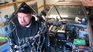 Beams AE86 Stand Alone ECU And Wiring Harness Install!