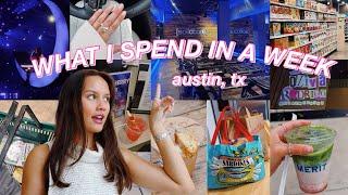What I Spend in a Week as a College Student in Austin, Texas