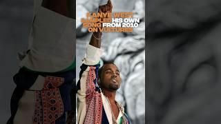 Kanye West Sampled HIMSELF on Vultures to Get REVENGE on Ozzy Osbourne‼️ #shorts #kanyewest