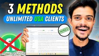 3 New Method to Find Unlimited USA Clients | Out of Marketplace Client | Client Hunting