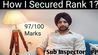 Tips to crack any government exam|How to top any exam|Sub inspector|My experience|Js bhullar Vlogs