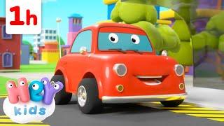 I'm a car song  Red car cartoon | Vehicles Songs for Kids | HeyKids Nursery Rhymes