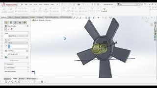 solideworks 2018 fan makineg