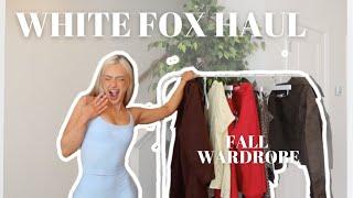 WHITE FOX BOUTIQUE FALL/AUTUMN TRY ON HAUL | Cute Pinterest inspired trendy outfits & Discount code