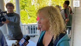 Martha's Vineyard homeless shelter coordinator Lisa Belcastro on the migrants flown