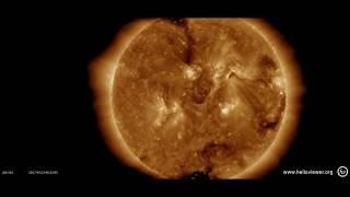 Earth-directed CME - May 23, 2017