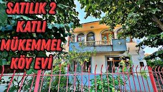 (300)  İKİ KATLI MÜSTAKİL KÖY EVİ ARSA  BAHÇE MARKET GÖNEN/TUZAKÇI