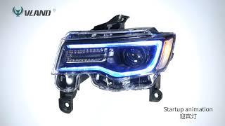 VLAND LED Headlights For Jeep Grand Cherokee WK2 2014-2021 4th Gen