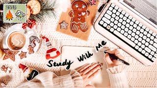 STUDY WITH ME | Cozy Cabin Ambience | Fireplace and Stormy Rain Sounds | 1.5 HOURS REAL-TIME SESSION