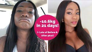 WATER FASTING RESULTS - 21 DAYS WITHOUT FOOD! SHOCKING before and after results - Quarantine Glow Up