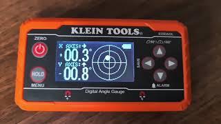 Klein Tools - Digital Angle Gauge 935DAGL Electricians Review