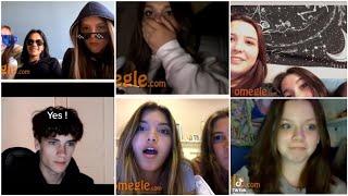 Handsome french Boy on Omegle  | Girl's reaction  #omegle