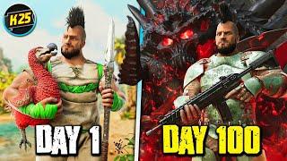 I Survived 100 Days in Ark Ascended's Mod, Primal Chaos 