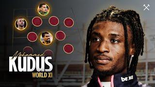 Mohammed Kudus' Ultimate World XI  | West Ham #football