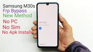 Samsung M30s Frp Bypass 9.1 Pie New Method Without Sim & PC