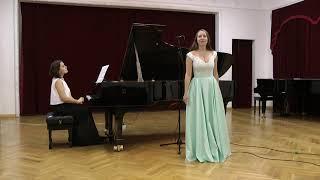 Richard Strauß "Ständchen" Op. 17 Nr. 2 Maria Kremenetskaya, Anna Rudakova