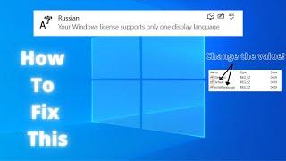 How to Change the Language of Windows If Only One Language is Supported