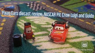 Pixar Cars diecast review: NASCAR Pit Crew Luigi and Guido