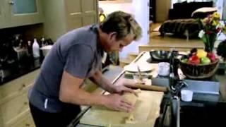 Chef Ramsay How to make your pastry parcel for salmon en croute
