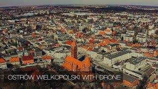 Przelot nad obszarem południowym. Ostrów Wielkopolski 28.03.2022 | 4k Dron