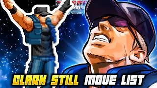 CLARK STILL MOVE LIST - The King of Fighters 2002 Unlimited Match (KOF2002)