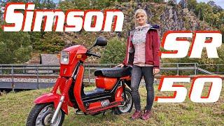 Simson SR 50/1X Gamma Details Vorstellung Technik Sound Probefahrt M543-50 Tuning 60 ccm Oldtimer