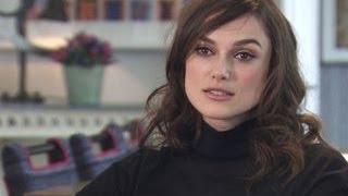 Keira Knightley on "Begin Again" and faking it