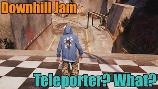 Downhill Jam - Teleporter? What? - Get There (Hard) Challenge Guide