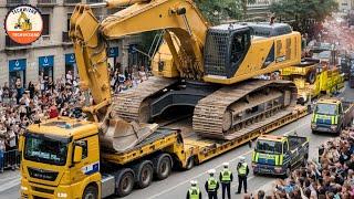 Extreme Heavy Equipment Transport, Incredible Oversize Trucking Skills