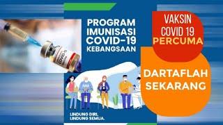 CARA MENDAFTAR VAKSIN COVID-19 [MY SEJAHTERA]