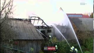 Brand in Kaumberg 28.10.2014 NÖ Heute