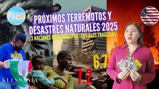 PREDICCIONES DE TERREMOTOS Y DESASTRES NATURALES 2025 | 3 NACIONES MARCADAS POR TERRIBLES TRAGEDIAS