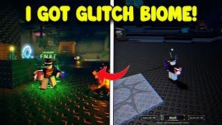 I FINALLY Got GLITCH BIOME In My Own Private Server In Roblox Sol's RNG!