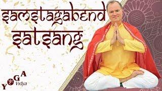 Satsang "Swami Sukhananda spricht" mit Sukadev - Yoga Vidya Live, 28.12.2024, 20:00 Uhr