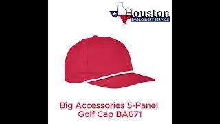 Big Accessories BA671 @HoustonEmbroideryService #golfhat  #cap  #hats