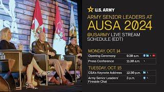 AUSA 2024 Opening Ceremony Livestream