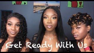 GHETTO GRWM AND MY FRIENDS  | LOU XOXO