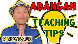 PINOY SA UK | TEACHING TIPS - ABANGAN | Journey with Freddy