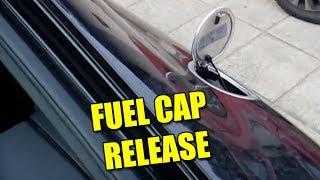 How to Open Fuel Cap Lid With Emergency Release Audi TT Mk2