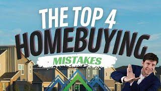 4 mistakes to avoid when you want to buy a home