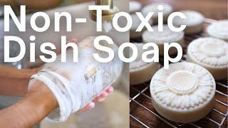 EASY to make & zero waste dish soap bars that WORK!