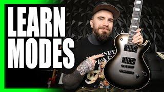 EASY GUITAR LESSON ON MODES