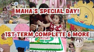 Maha's Special Day | 1st Term complete & More | #youtube #trending #viralvideo