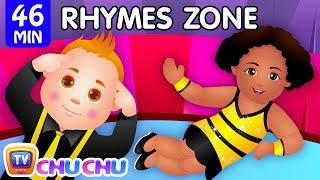 Head, Shoulders, Knees and Toes | Popular Nursery Rhymes Collection for Kids | ChuChu TV Rhymes Zone