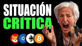 ASÍ VAN A MANIPULAR A BITCOIN  La inflación amenaza a Europa, no bajarán los tipos de interés