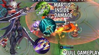 Martis try new item, INSIDE DAMAGE MARTIS EXP