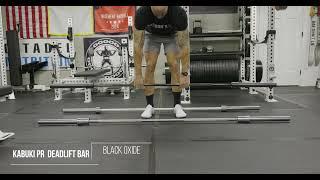 Deadlift Bar Drop Test - Texas, Kabuki, American Barbell